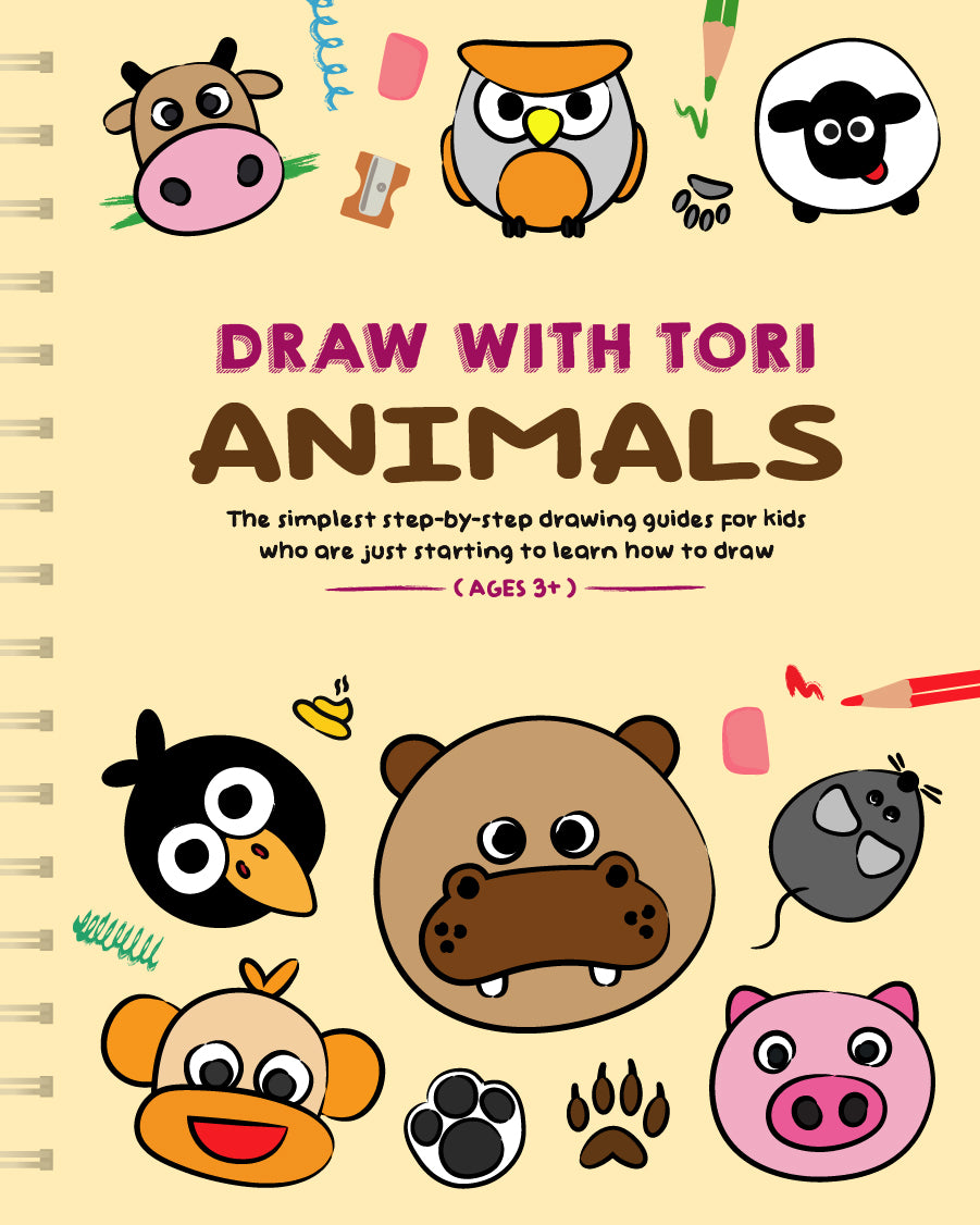The Complete Draw With Tori Ebook Series • 11 Ebooks, 11 Fun Themes