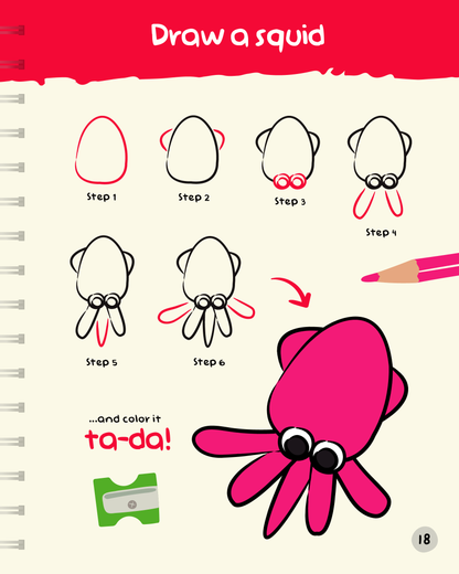 The Complete Draw With Tori Ebook Series • 11 Ebooks, 11 Fun Themes
