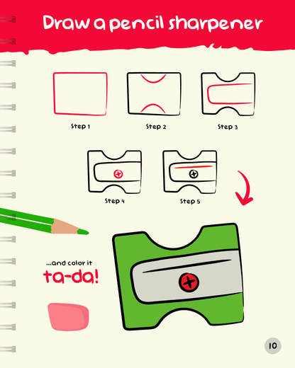 The Complete Draw With Tori Ebook Series • 11 Ebooks, 11 Fun Themes