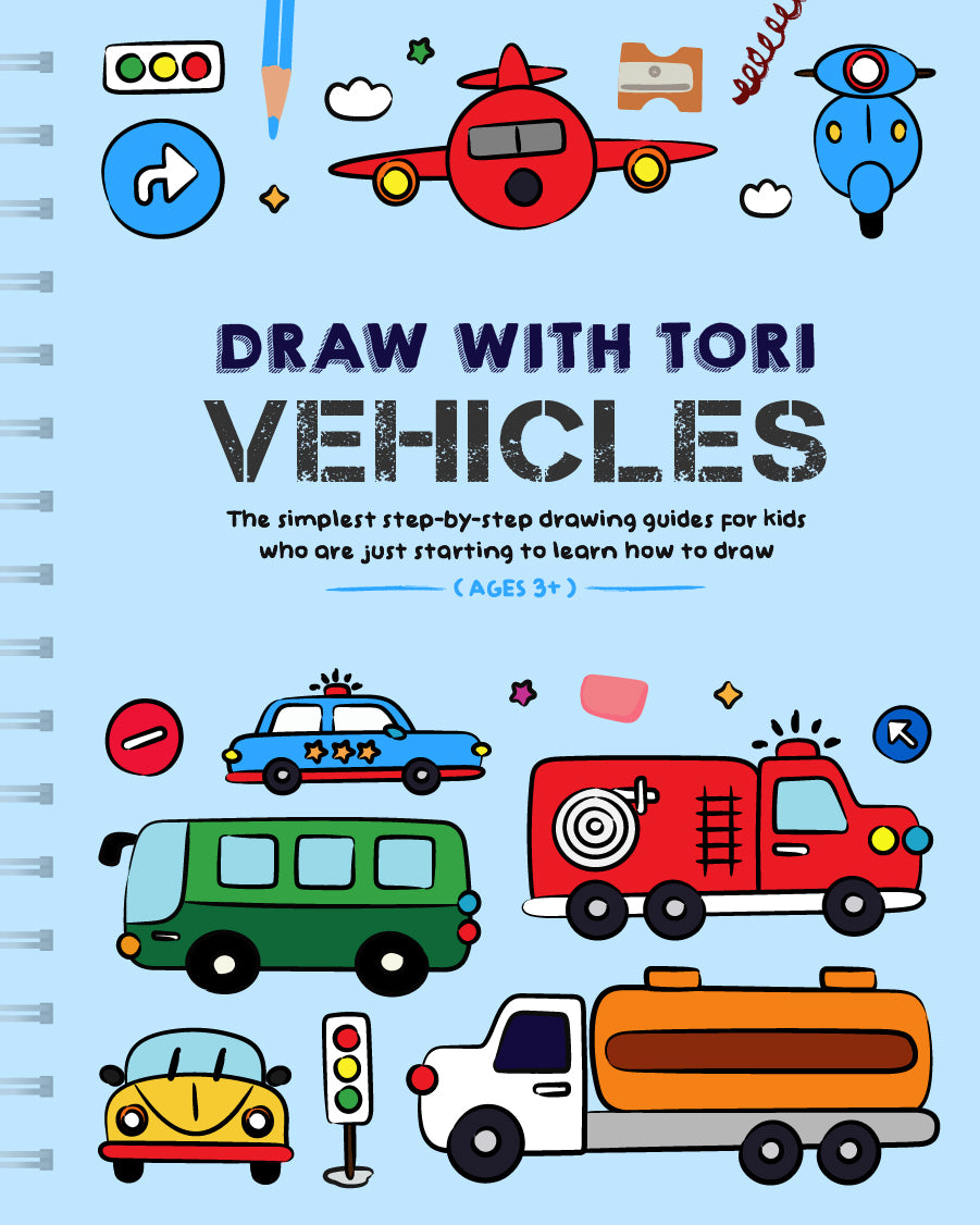 The Complete Draw With Tori Ebook Series • 11 Ebooks, 11 Fun Themes
